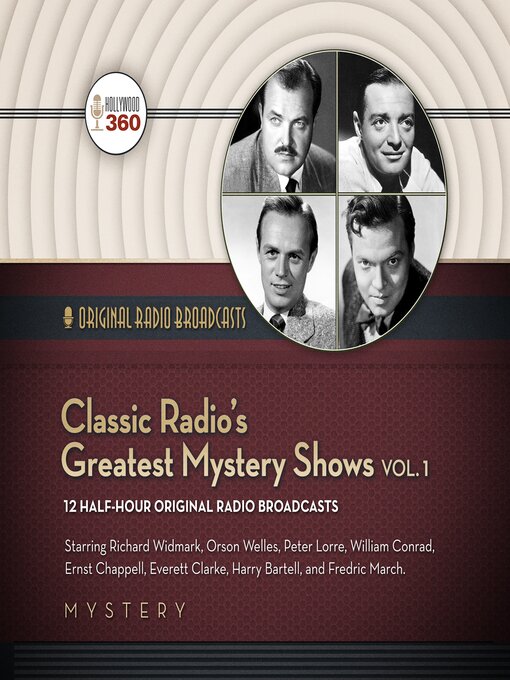 Title details for Classic Radio's Greatest Mystery Shows, Volume 1 by Hollywood 360 - Wait list